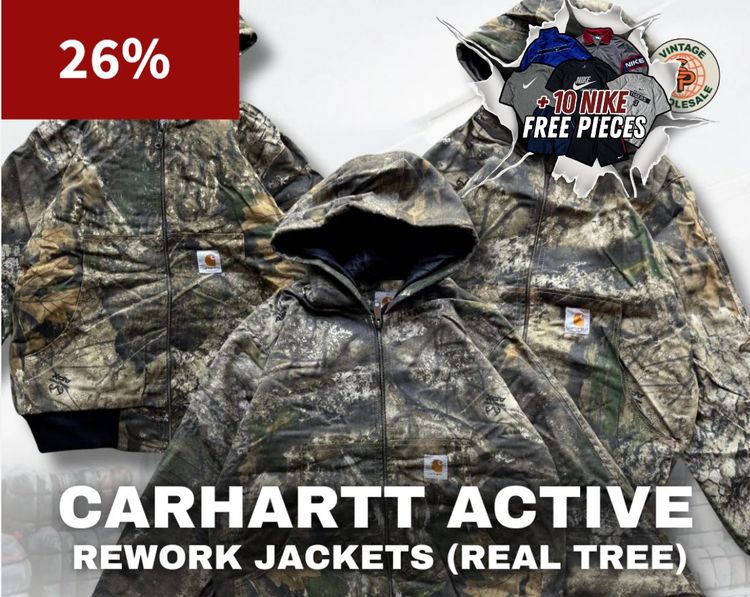 10 Carhartt Active Rework + 10 NIKE FREE PIECES